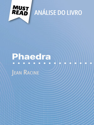 cover image of Phaedra de Jean Racine (Análise do livro)
